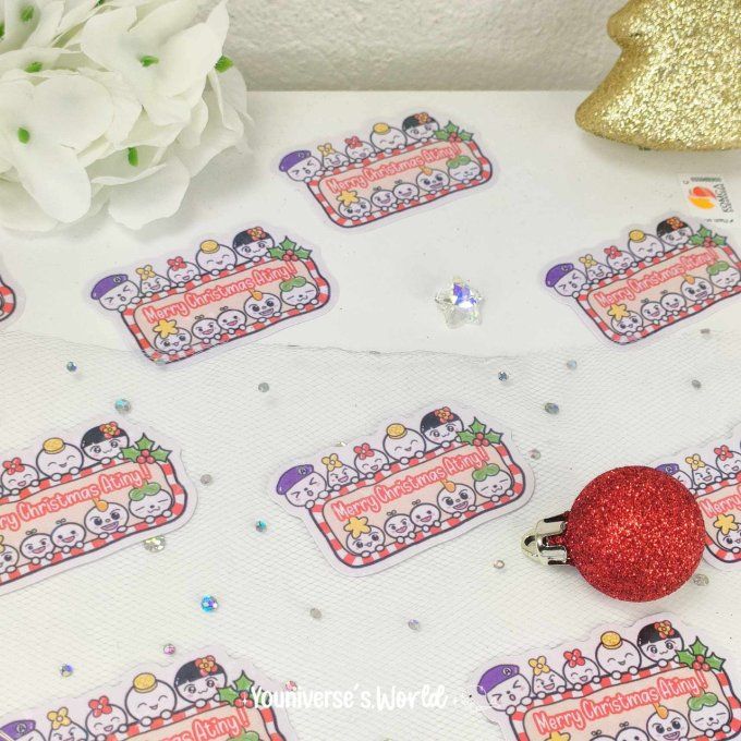 Christmas stickers