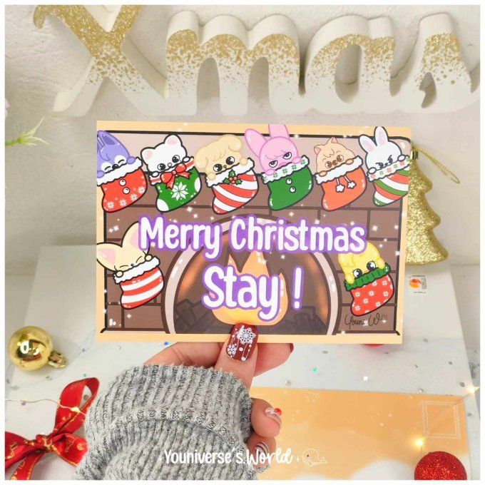Kpopstan Christmas card